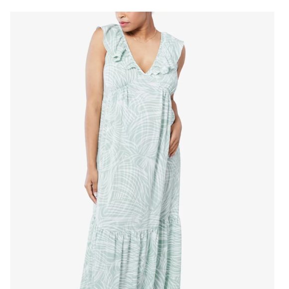 Ingrid & Isabel The Party Tiered Maxi Dress - NWT - Picture 2 of 11